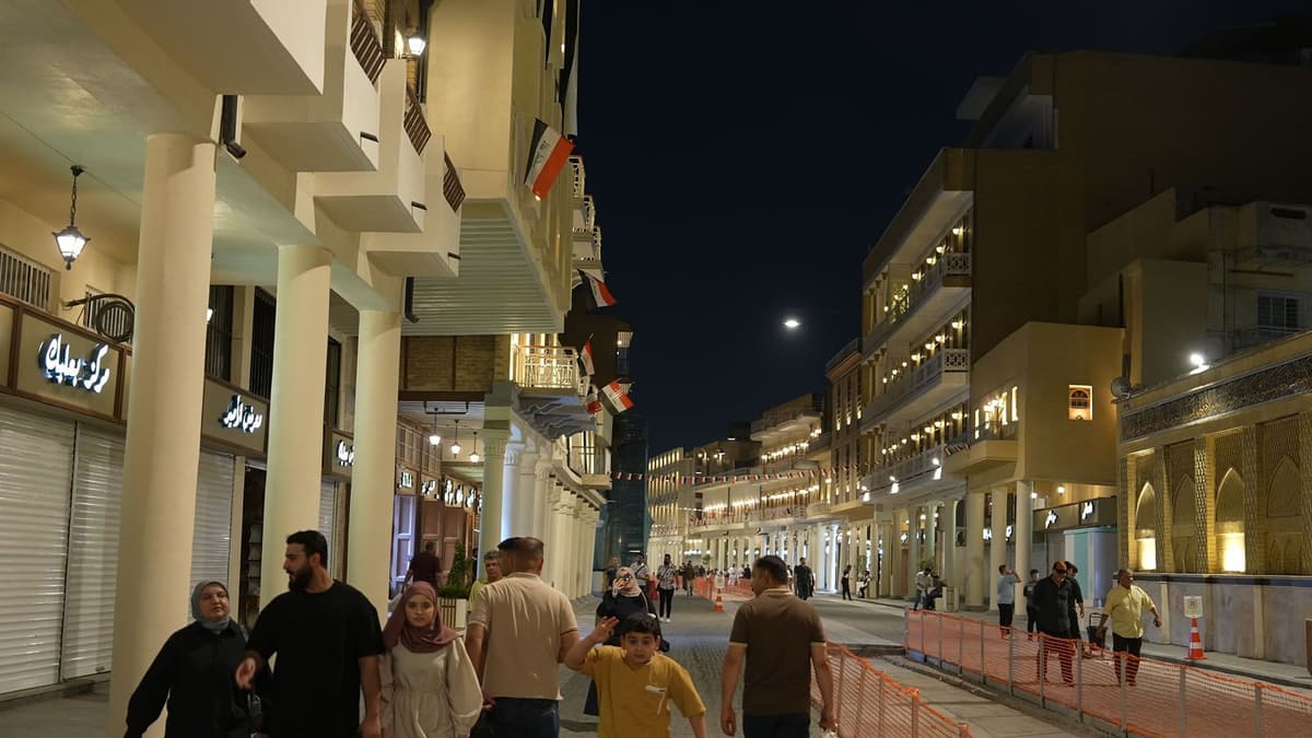شارع الرشيد , زوار, شارع الرشيد بعد الإعمار والتأهيل