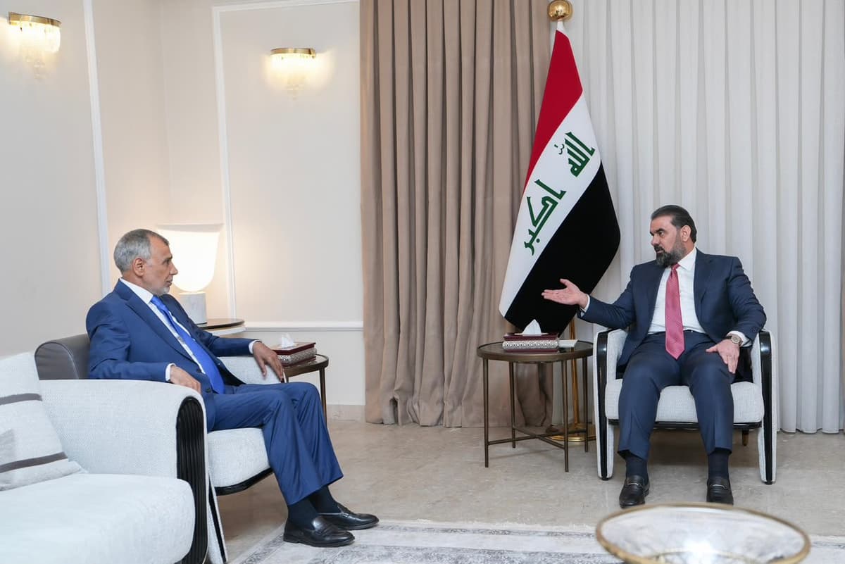 Mohammed Al-Halbousi and the Minister of Finance discuss enhancing economic stability and developing the state’s financial performance