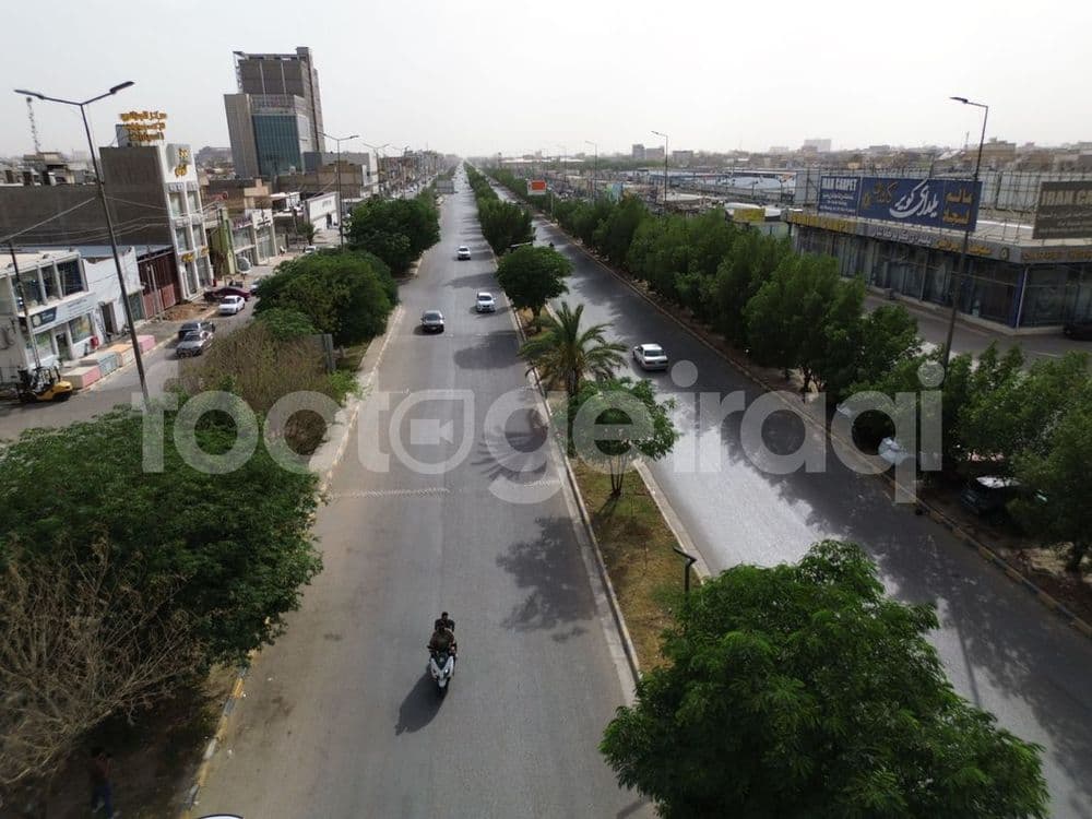 شارع الحزام الاخضر , النجف , سيارات , اسواق