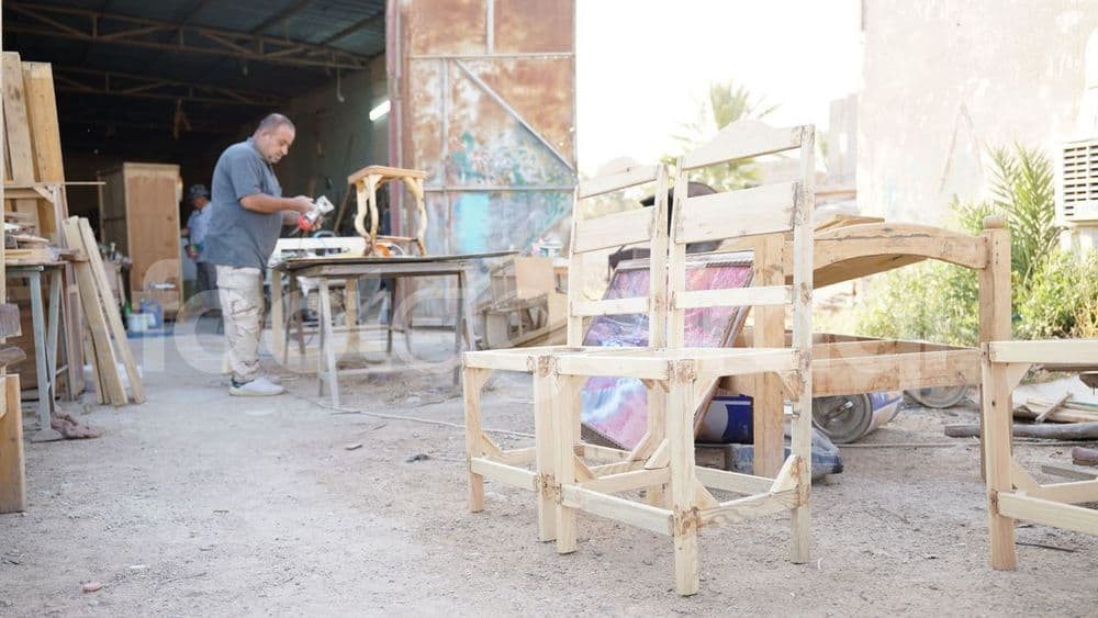 مهنة النجارة , كراسي خشب