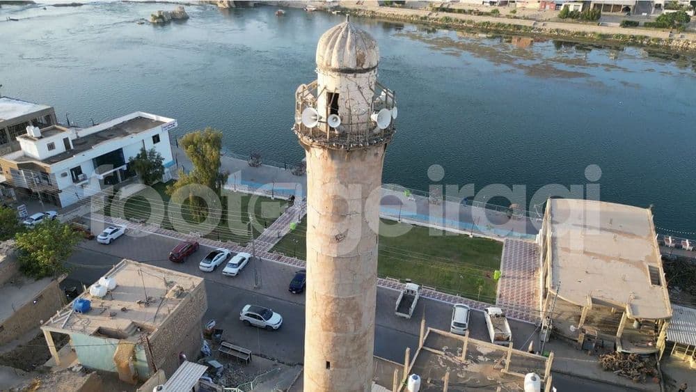 مسجد الفاروق , منارة الفاروق , مدينة هيت