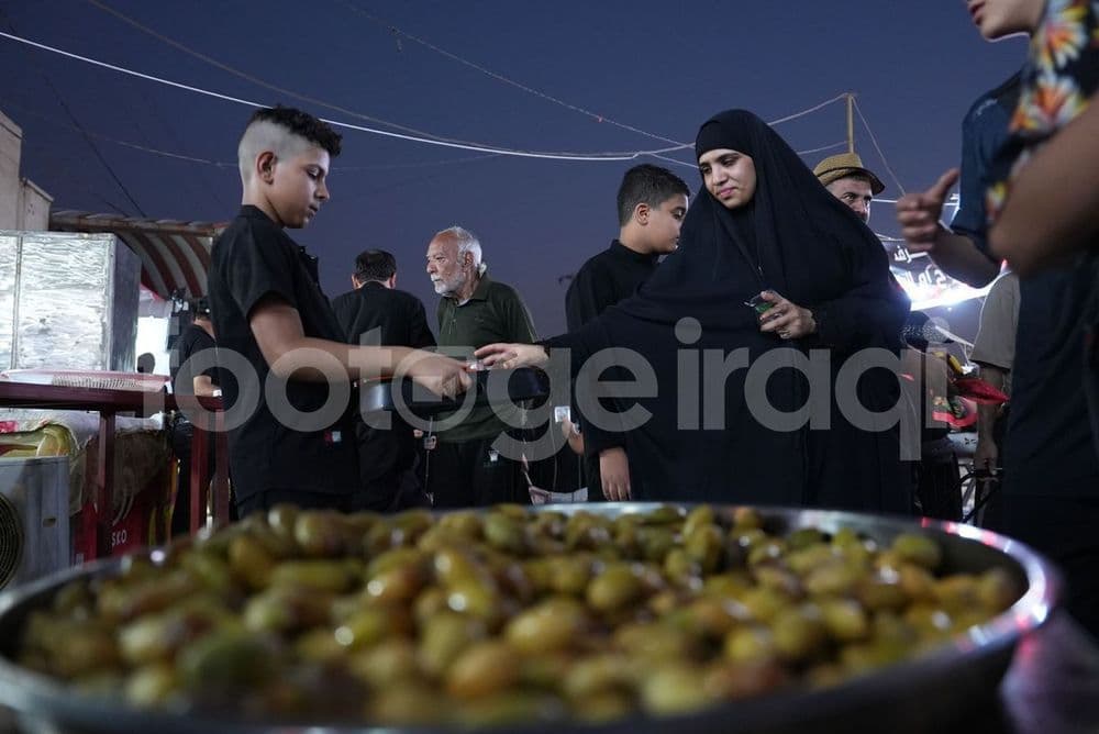 الزيارة الاربعينية , توزيع ثواب