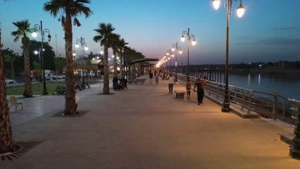 كورنيش الكوفة , متنزه العوائل , النجف