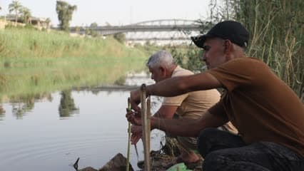 صيد سمك , نهر ديالى , ديالى