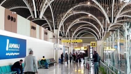 مطار بغداد الدولي , صالات داخلية