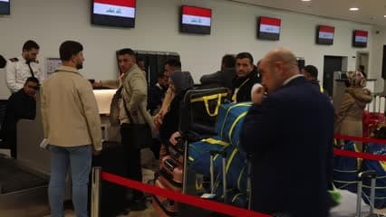 مطار الموصل , مسافرين