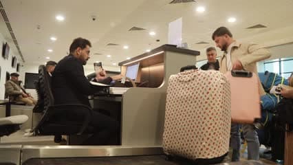 مطار الموصل , حقائب مسافرين