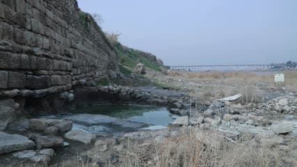 الواجهة النهرية , عين كبريت , الموصل