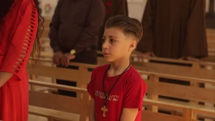Easter, Mosul, a Christian child