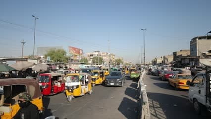 سوق مريدي , مدينة الصدر , سيارات