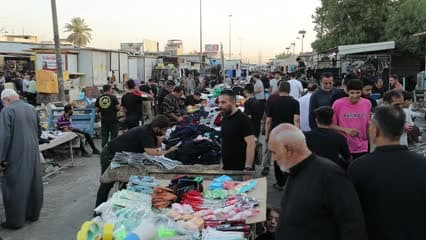 اسواق شعبية , بسطات بيع , سوق مريدي