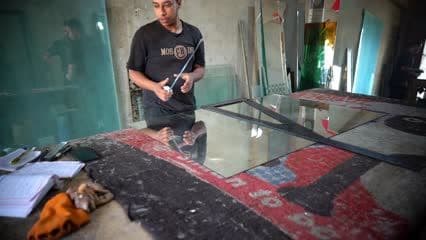 تصنيع الزجاج , مرآة