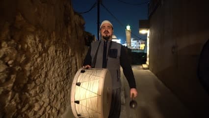 المسحراتي في الجانب الأيمن , الموصل