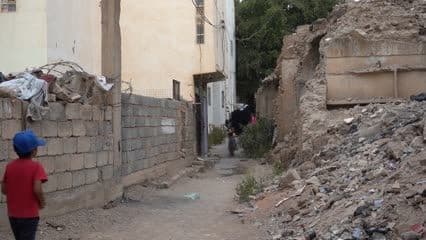 مدينة هيت , احياء شعبية , اطفال يلعبون