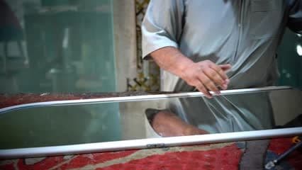 صنع وتركيب مرآة منزل 