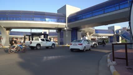 مجسر الاوقاف , حركة السيارات