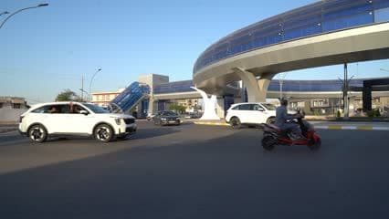 سيارات , شوارع , مجسر الاوقاف