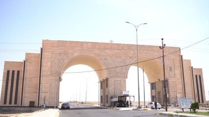 بوابة مدينة حديثة الجديدة , لقطة ارضية , بوابات