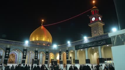 مسجد الكوفه , الساحة الخارجية