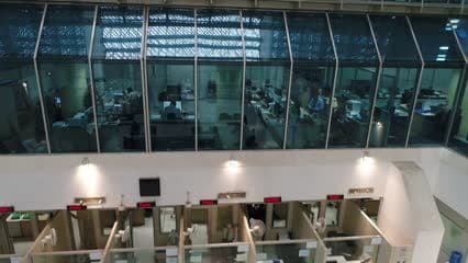 البنك المركزي القديم , صالة داخلية