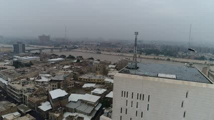 البنك المركزي العراقي , اجواء شتوية