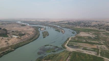 جسر راوة , لقطة علويه