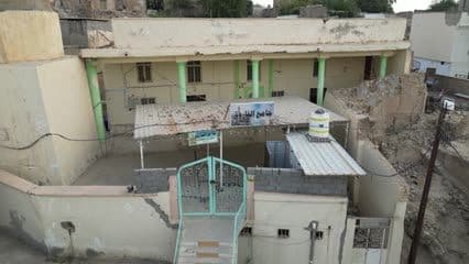 جامع الفاروق , مدينة هيت , منارة