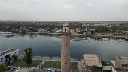 منارة جامع الفاروق , مدينة هيت