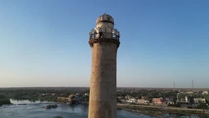 مأذنة مسجد الفاروق , مدينة هيت 