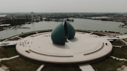 نصب الشهيد , لقطة جوية , بغداد