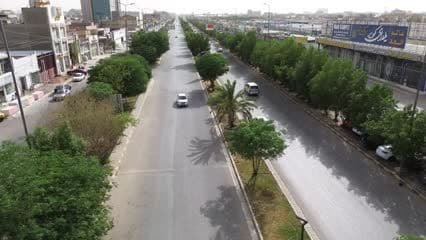 شارع الحزام الاخضر , النجف , سيارات