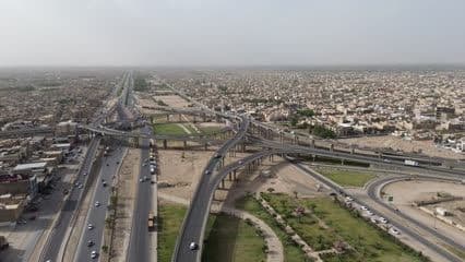مجسرات الزهراء , النجف , جسور وطرق