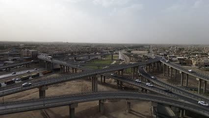 مجسرات الزهراء , حركة سيارات
