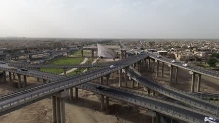 مجسرات النجف , تقاطع , طرق