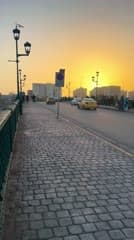 جسر الشهداء , منظر الغروب