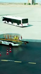 مطار بغداد الدولي , باصات نقل مسافرين