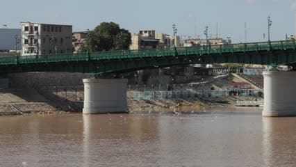 جسر الشهداء , صباحا , نهر دجلة