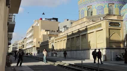 شارع الرشيد , سياح , جامع الحيدر خانة