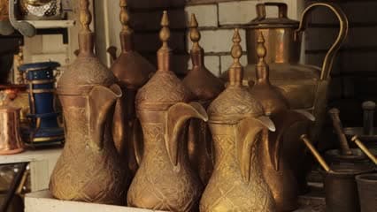 دلة قهوة , سوق الصفافير بغداد