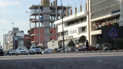 Al-Mansour, streets, cars