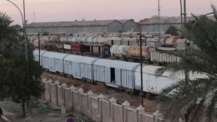 Train wagons, Baghdad