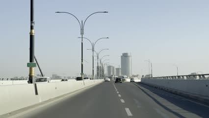 شارع الكندي , طريق