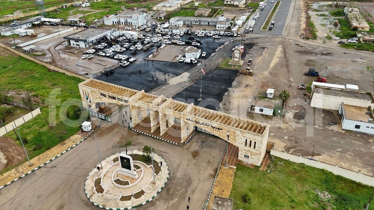 Al-Yaarubiyah Border Crossing, Syrian side