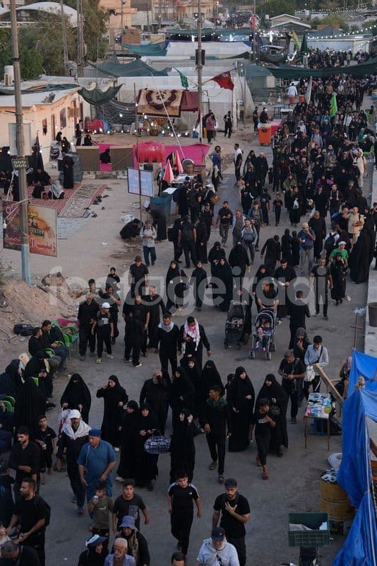الزيارة الاربعينية , مشاية