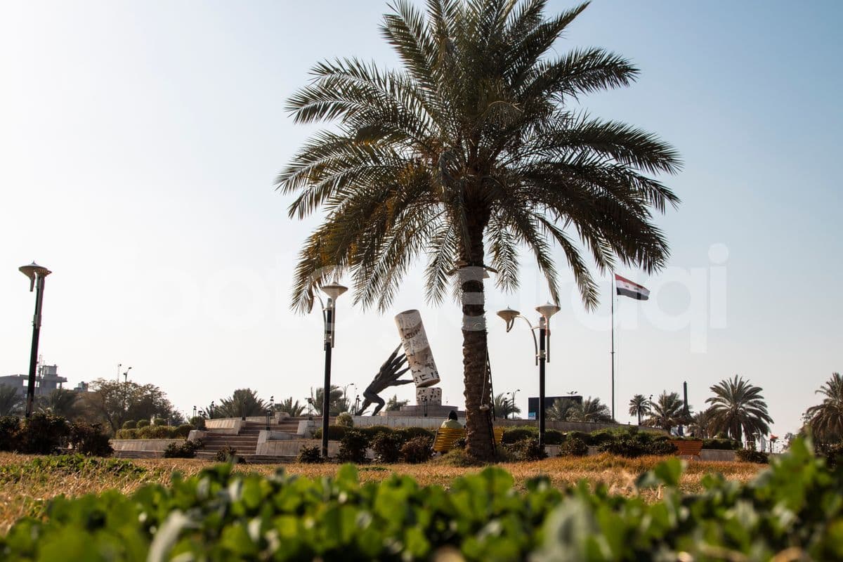 Monument to the Rescue of Culture, public gardens
