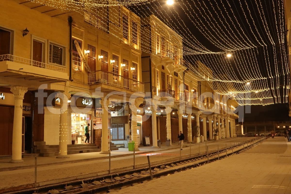 شارع الرشيد , مباني شارع الرشيد