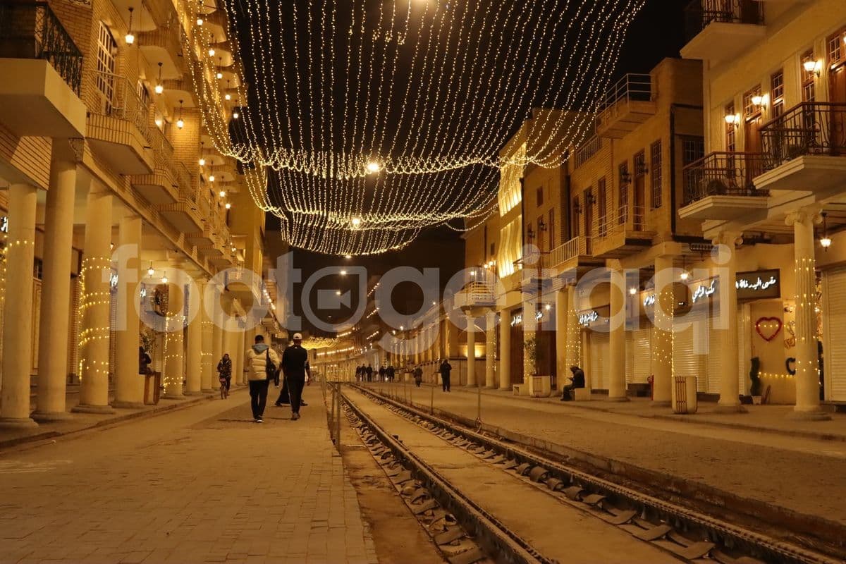 شارع الرشيد , مباني الشارع