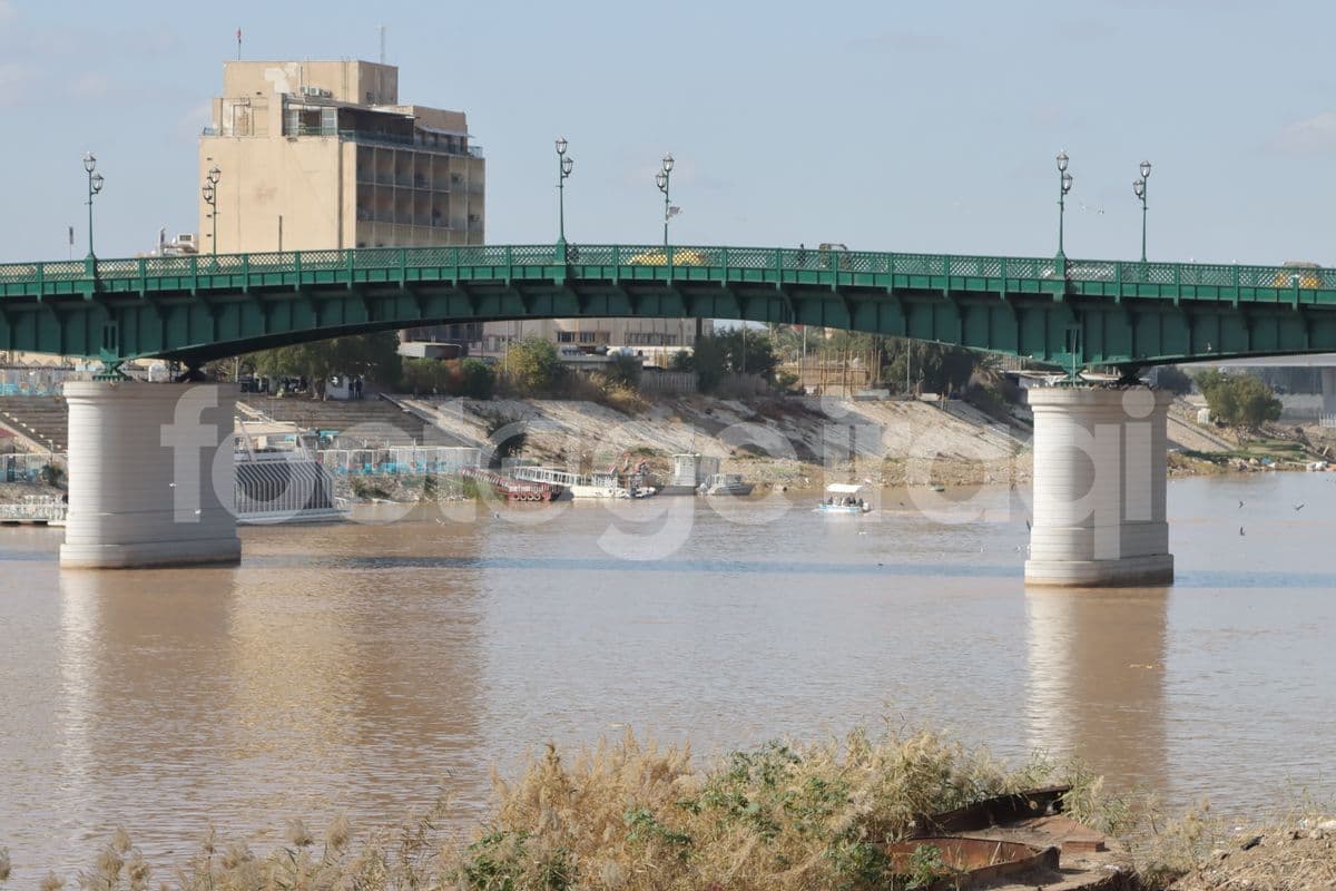 جسر الشهداء , بغداد , نهر دجلة