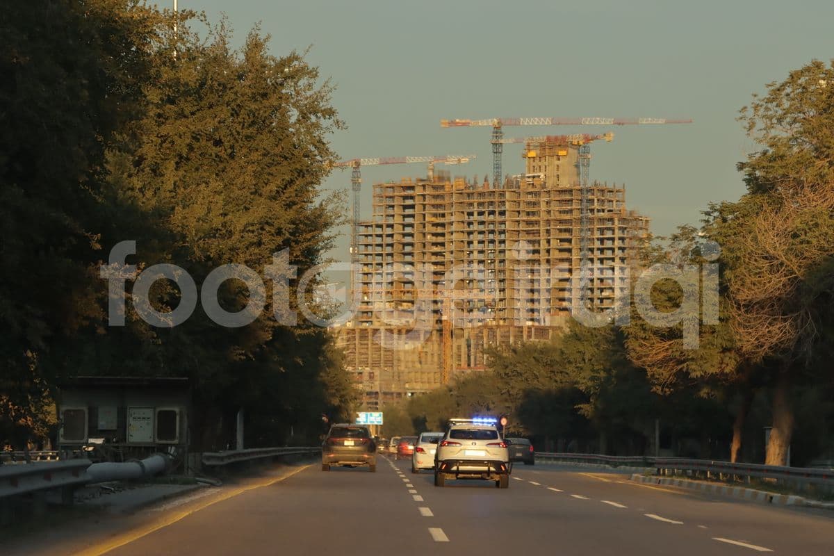 فندق الريكسوس , المنطقة الخضراء , سيارة شرطة