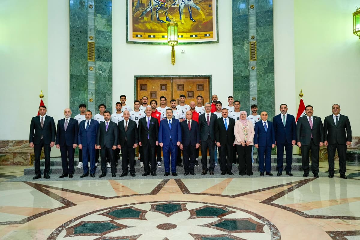 The Iraqi Council of Ministers: Grants players and members of the coaching and administrative staff diplomatic passports.